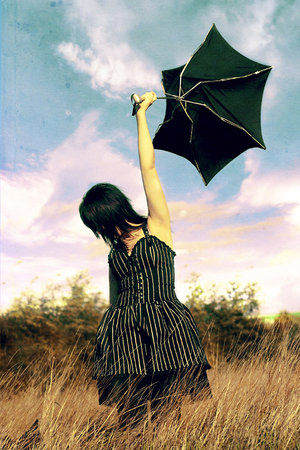 Windy Day by larafairie